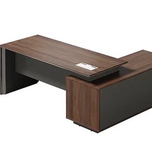 Стол руководителя на опорной левой тумбе