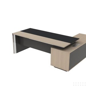 Стол руководителя на опорной левой тумбе